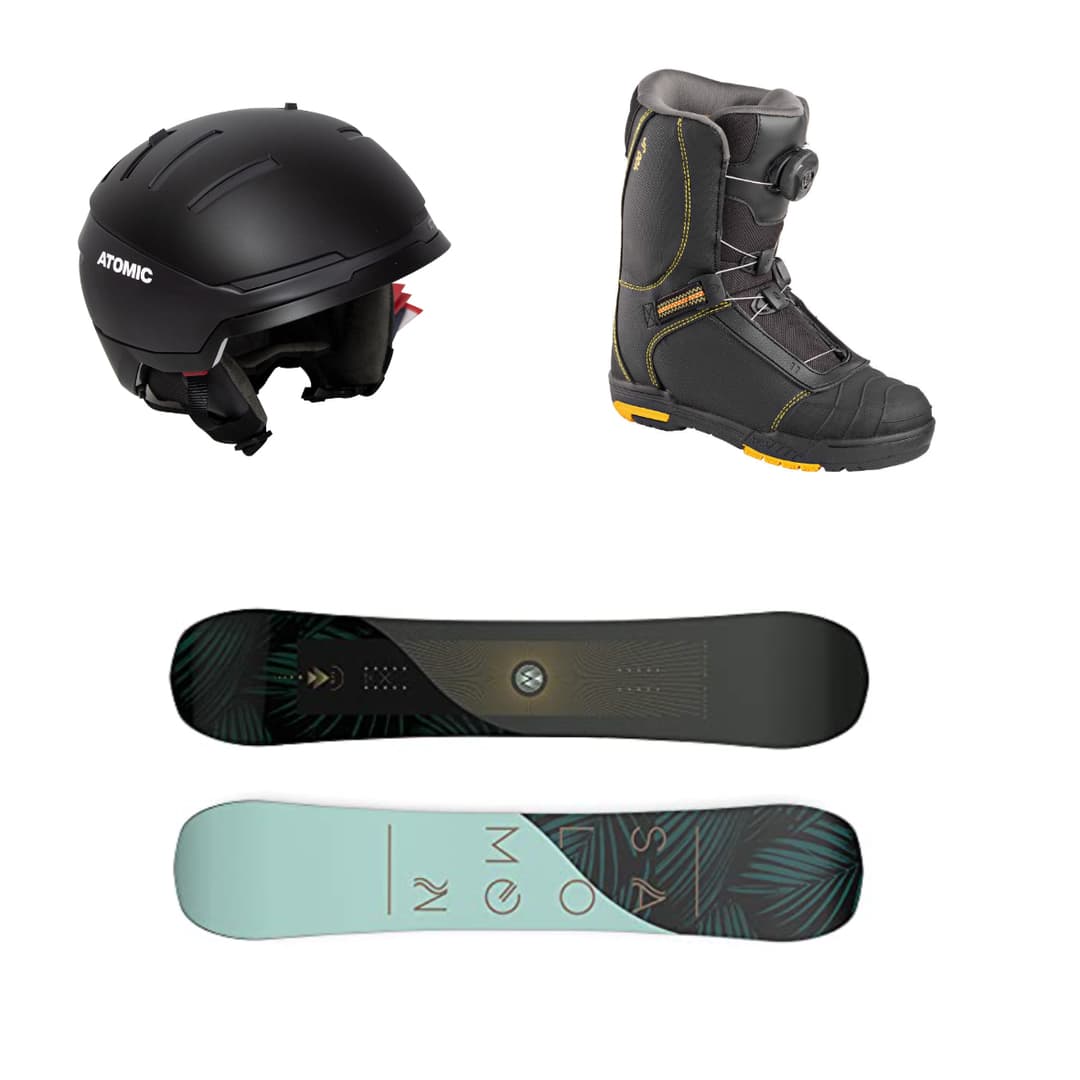 Equipo completo snow gama alta con casco